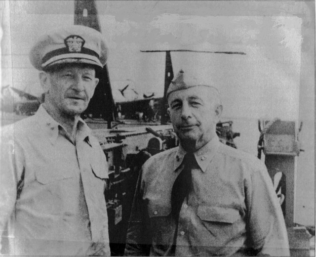 WWII - Midway, Fletcher &amp; Fitch aboard Yktn, 15 May 42 001