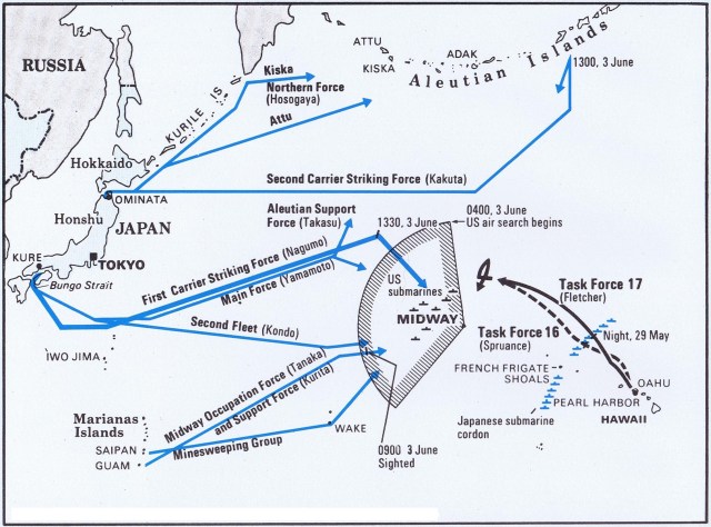 WWII - Midway, the approach 001