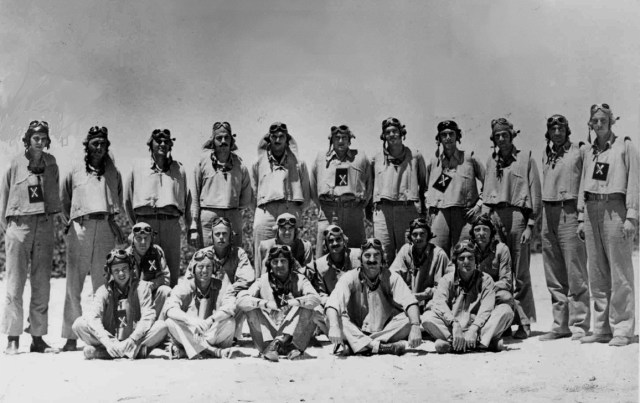 WWII - Midway, Vindicator pilots &amp; gunners of VMSB-241, May 1942